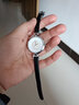 聚利时(julius)手表女小巧细带气质学生简约女孩女士文艺小清新百搭韩版潮流石英女表JA-864 黑色 实拍图