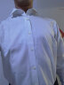 恺米切（CAMICISSIMA）【抗菌免烫衬衫】商务短袖衬衫男 白色修身纯棉男士衬衣 白色 39 晒单实拍图