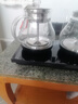 福益来全自动上水电热水壶玻璃泡茶桌茶台烧水壶一体机办公室功夫茶煮水壶电茶壶家用茶具套装烧水器 煮茶款-底部上水 1L 实拍图
