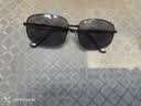 戴申眼镜男开车专用墨镜太阳镜男蛤蟆镜日夜两用变色偏光镜夜间驾驶镜 黑金框偏光-白天专用 实拍图