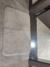 大江浴室地垫 防滑吸水地垫卫浴脚垫40x60cm 灰色 实拍图