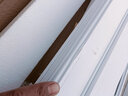 迈亿佳 pvc折叠门推拉卫生间厨房燃气验收门阳台客厅商铺百叶吊轨隐形门 封边加固款+（弧形吊轨） 实拍图