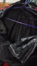 7家优品 牛仔裤男士春夏季新款美式高街休闲直筒弹力修身微喇长裤子男 HCFS-2002黑色常规 XL 实拍图