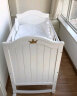 呵宝（HOPE）婴儿床实木环保新生儿宝宝摇篮床可拼接多功能儿童bb床 欧式床+椰棕床垫+床品5件套和棉被（可备注花色） 晒单实拍图