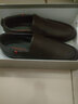 红蜻蜓男士休闲皮鞋舒适一脚蹬男士单鞋套脚鞋爸爸鞋懒人鞋WTA8640 棕色 41 实拍图