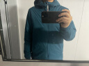 天石春秋3M新雪丽棉棉服男士外套短款连帽户外运动中间层薄夹克V160 拉顿蓝色 连帽款 M （170/92A) 实拍图