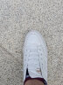 FKF鞋子男鞋春夏季休闲鞋潮流板鞋男冰丝帆布鞋防滑运动鞋透气小白鞋 YJ-1987白色 44 实拍图