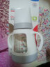 爱得利（evorie）玻璃奶瓶 宽口径带保护套带手柄奶瓶 婴儿奶瓶160ml (0-3个月) 实拍图