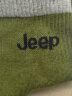 JeepSPIRIT吉普袜子男士春秋户外休闲棉透气中筒休闲袜子  单双 军绿 均码 实拍图