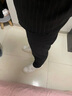 KEA商务西裤男修身职业免烫正装上班中腰垂感男士直筒休闲西装裤 黑色-常规款 30 实拍图