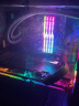 芝奇（G.SKILL）16GB(8Gx2)套装 DDR4 3600频率 台式机内存条-皇家戟RGB灯条(花耀银) 实拍图