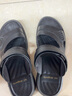 红蜻蜓男鞋夏季新款防滑凉鞋男日常百搭休闲爸爸沙滩鞋WTT23258 黑色 44 实拍图