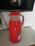 畅安家用保温水壶热水瓶大容量保温壶暖瓶办公室茶瓶开水瓶宿舍暖水壶 创意红1.9L 实拍图