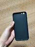 墨迪适用苹果6splus手机壳iPhone6/6s直边液态硅胶保护套6p全包防摔简约纯色磨砂硅胶软壳 苹果6p/6splus【经典黑】磨砂手感 实拍图