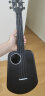 音乐密码Populele2智能尤克里里成人儿童小吉他初学者碳纤维黑色 实拍图