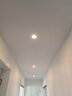 雷士（NVC）筒灯 LED三色可调孔灯筒射灯天花灯走廊过道灯 背景装饰灯牛眼灯 荐-6W铝材三色-漆白开孔75-85mm 晒单实拍图