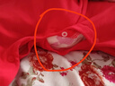 迪迪熊日记（DIDIXIONGRIJI）2件装婴儿衣服春秋0-3个月新生儿宝宝连体衣纯棉长袖空调房睡衣冬 (长袖四季款)樱桃+红色背带 90CM 实拍图