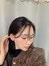 桑玛芭蕾舞者银耳钉女时尚气质耳坠潮流耳饰生日礼物送女朋友 芭蕾舞者银耳钉 实拍图
