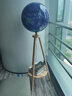 晓苑灯光高清教学地球仪摆件家居客厅摆件欧式美式复古办公室桌装饰品 蓝色落地大号【高1.47米】 实拍图