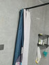 施香曼浴帘套装折叠杆防水隐形浴房免打孔套装干湿分离防霉隔断淋浴室门 瞅啥呢 宽200*高200【带挂钩】+伸缩杆 实拍图
