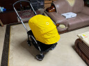 博格步（BUGABOO）【新品】荷兰Bugaboo Bee6博格步多功能轻便城市型折叠婴儿推车 银架柠檬黄 黑座 实拍图
