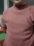 京识毛衣男圆领秋冬季男士雪尼尔毛线衣加绒加厚韩版潮流套头低领针织 889咖啡 加绒 2XL 实拍图