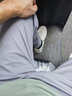 啄木鸟冰丝裤子男宽松2025夏季薄款直筒速干弹力男士休闲裤潮流运动长裤 浅灰色(冰丝高弹) 30 (建议110-120斤) 实拍图