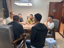 布先生春夏季短袖T恤男士纯棉小白T纯色内搭打底衫 云雾灰 XL/180  实拍图