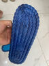 润华年  防滑韩版拖鞋男夏居家用浴室情侣男士凉拖鞋外穿 PVC-859-黑白 44-45(适合43-44脚) 实拍图