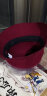 卡蒙（Kenmont）纯色全羊毛盆帽圆顶礼帽女英伦时尚复古大檐帽名媛优雅毛毡帽2775 酒红色 可调节(57cm) 晒单实拍图