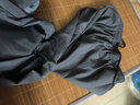 京峋休闲裤子男秋冬季潮流束脚工装裤冬天加绒男生宽松九分运动卫长裤 黑色+黑色（常规款） 4XL 【建议体重165-180斤左右】 实拍图