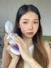 AKF散粉新款雪融定妆粉扑遮瑕持久蜜粉饼干油皮防水防汗女 新款雪融-04#嘭亮紫 实拍图