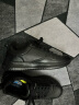 斯凯奇（Skechers）夏季男士休闲绑带商务鞋皮鞋低帮耐磨运动板鞋工作鞋210835-BBK 实拍图