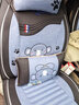 适用于日产骐达逍客轩逸蓝鸟玛驰阳光天籁奇骏汽车座套四季通用全包围汽车坐垫亚麻卡通可爱座垫座椅套 豪华版活力蓝 日产尼桑轩逸奇骏逍客劲客天籁骐达蓝鸟启辰T70/X 实拍图