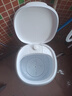 VCJ洗衣机迷你小型家用母婴内衣裤洗袜子神器儿童单身宿舍出租房半自动洗脱一体波轮洗衣机 白1KG【蓝光+立体水洗+强力去污】 实拍图