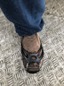 公狼户外冰爪钓鱼冰面雪地行走防滑鞋套冬季登山雪爪不锈钢鞋钉链冰抓 8齿 黑色 适用鞋码：35-45码 实拍图