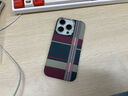 巴蒂尼 山与星河适用iPhone17ProMax手机壳高级感苹果16Pro磁吸凯夫拉纹理15超薄防摔14手机套13男女 红绿格纹【夜光磁吸硬壳】铝合金镜框 iPhone 15 Pro 实拍图
