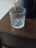 威士忌酒杯洋酒杯家用复古雕花玻璃啤酒杯水杯果汁杯烈酒杯子套装 刻花杯300ml强化升级【单只装】 实拍图