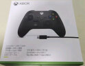 微软Xbox游戏手柄 磨砂黑+USB-C线缆 PC游戏手柄 蓝牙连Win10/平板 无线连Xbox 有线连Steam 实拍图