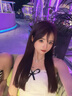 OVOLOOK美瞳日抛10片小直径蓝黑棕色自然日常2025一次性隐形眼镜网红学生 蓝精灵球14.5【日抛10片】 0度 实拍图