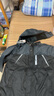 啄木鸟2025加绒加厚棉衣男士冬季外套冲锋宽松棉袄男装定制劳保工作棉服 20210/FGT888黑色 3XL 实拍图