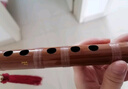 依之木竹笛子乐器学习演奏刻字苦竹笛子批发琴行学校配笛膜配件 【降E调】中音调（成人进阶） 实拍图