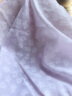 朵朵·可可春夏新款凉感宽松大码碎花可爱中袖短裤睡衣女家居服套装 粉紫 165(L) 晒单实拍图