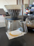 泰摩 timemore 玻璃冰瞳咖啡滤杯 家用手冲咖啡壶套装 滴漏咖啡过滤杯 实拍图