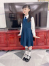 衣诺坊女童连衣裙校服套装春夏款幼儿园园服女生学院风合唱六一演出服 实拍图