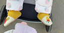 小茸室内婴儿鞋子0-1-3岁学步鞋小鸭 男女宝稳步童鞋春秋冬防滑软底 米白/黄色撞色 12.5 适合脚长11-11.5cm 实拍图
