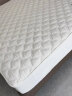 无印良品A类抗菌夹棉全棉床笠单件 1.5x2米床罩床垫保护罩全包床笠 奶白 晒单实拍图