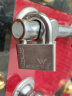无畏惧304全不锈钢挂锁防盗防撬家用防水大门仓库车厢锁头户外阳台窗锁 60mmC级空转【四把钥匙】WT60 实拍图