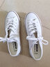 回力官方 帆布鞋男女鞋低帮经典休闲款学生情侣运动小白鞋女板鞋子男 基础白-391 42 实拍图