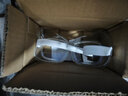 护目镜防风沙灰尘劳保骑行打磨工作男女角磨机防飞溅防尘飞沫挡风镜防护眼镜 高清玻璃护目镜【1副】 实拍图